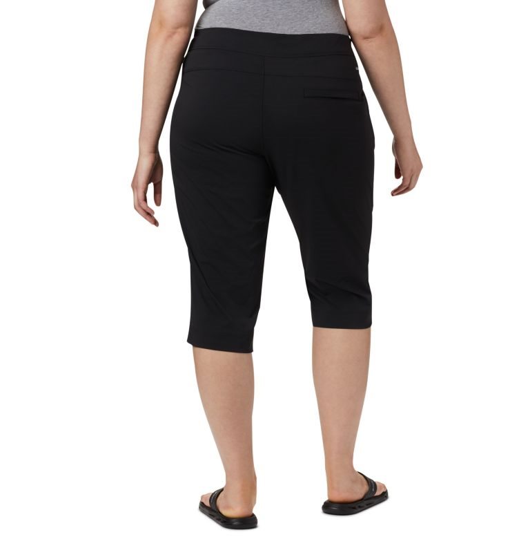 Women's Columbia Anytime Outdoor Capris Sport Pants Black | Plus Size CA-HC860